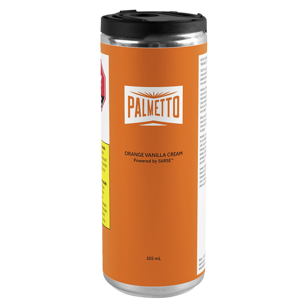 Palmetto - Orange Vanilla Cream Soda - Orange Vanilla Cream Soda 355ml Beverages